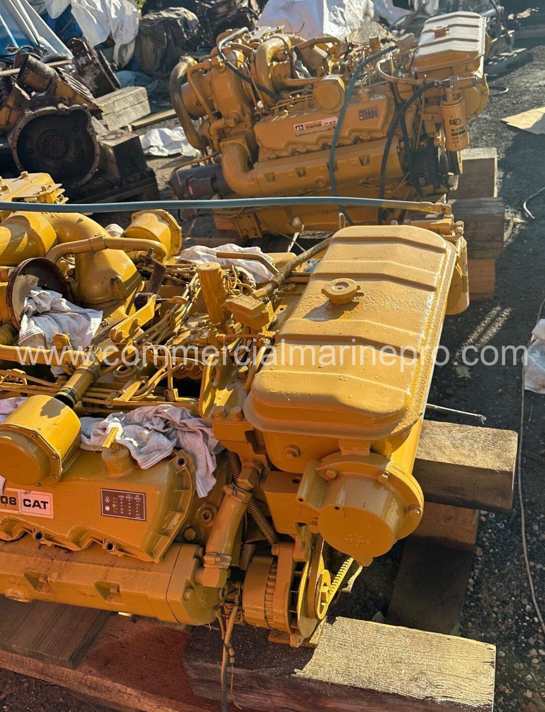 Single or Pair CAT 3208 Marine Propulsion Engines