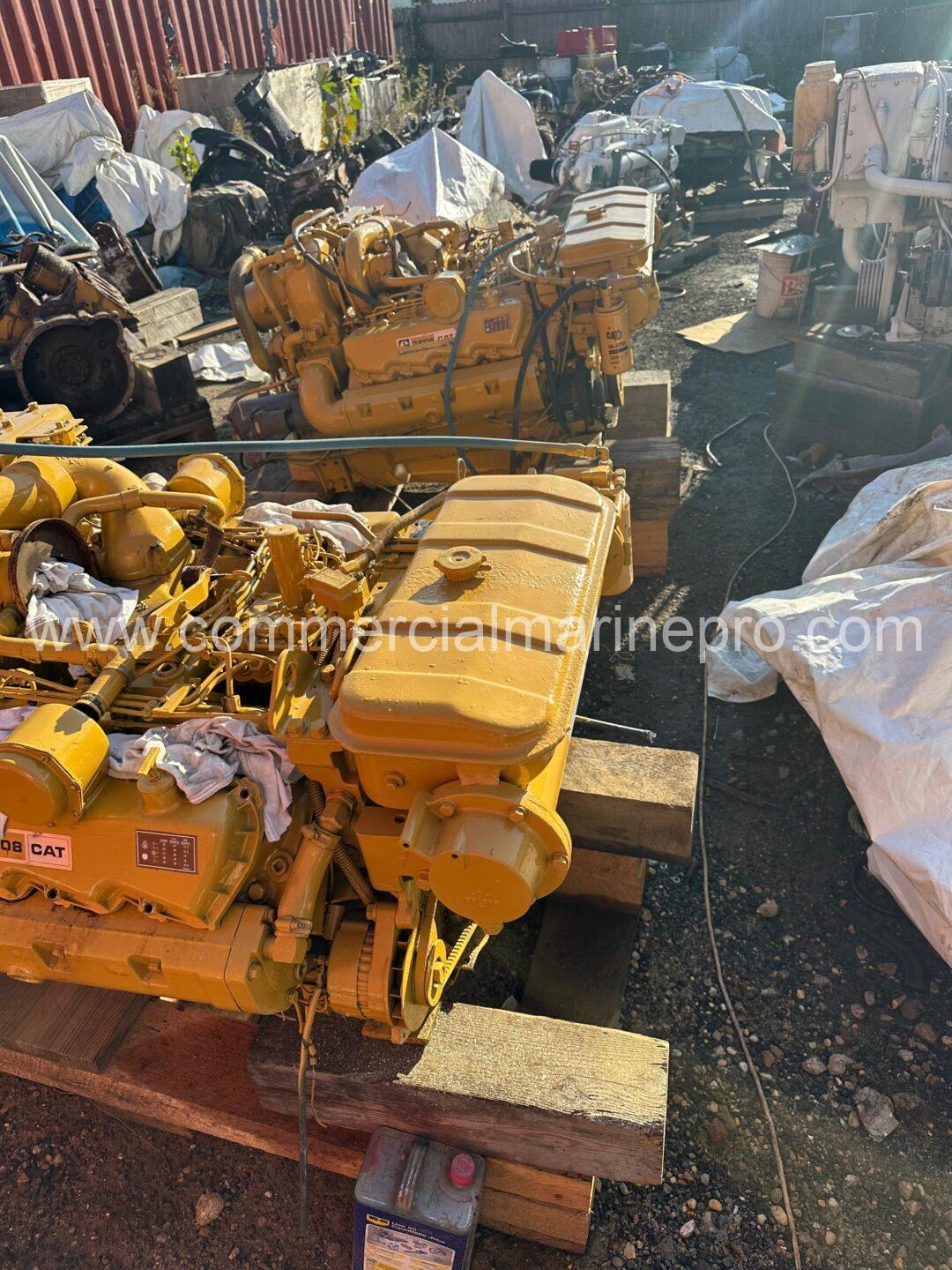 Single or Pair CAT 3208 Marine Propulsion Engines