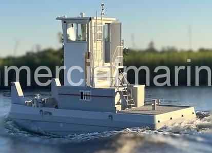 600HP Steel Hull Truckable Pushboat