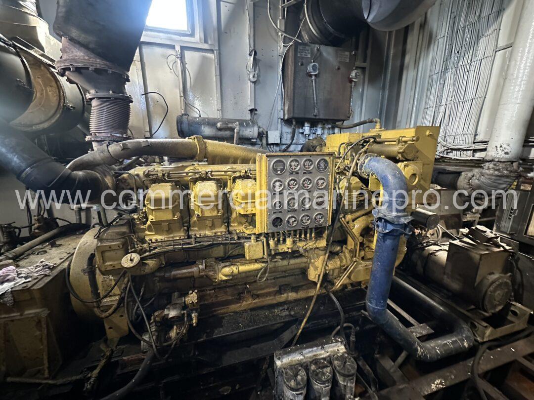 Pair CAT 3512 Marine Engines - Serial Prefix 66Z