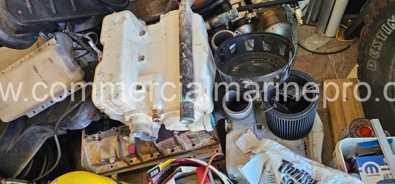 Pair CAT C9 Marine Propulsion Engines