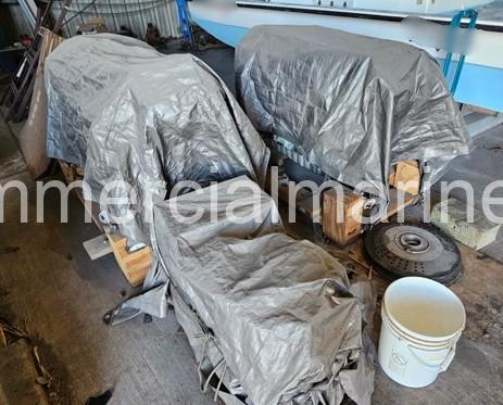 Pair CAT C9 Marine Propulsion Engines