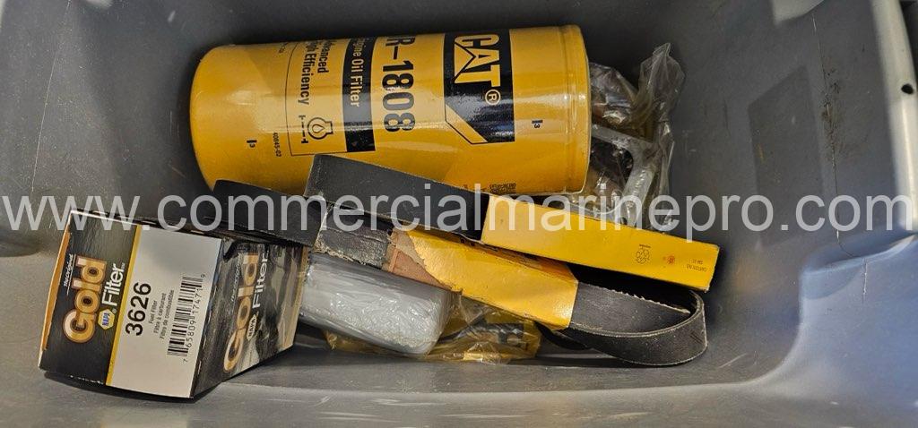 Pair CAT C9 Marine Propulsion Engines