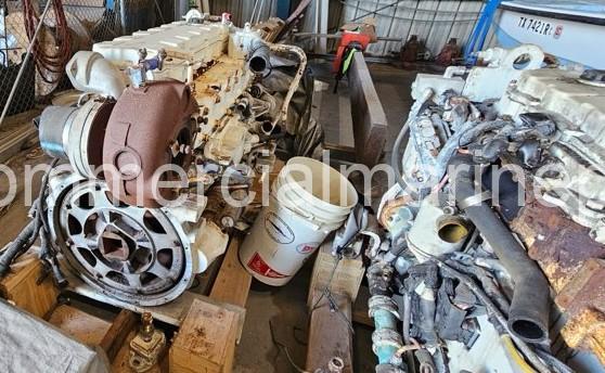 Pair CAT C9 Marine Propulsion Engines