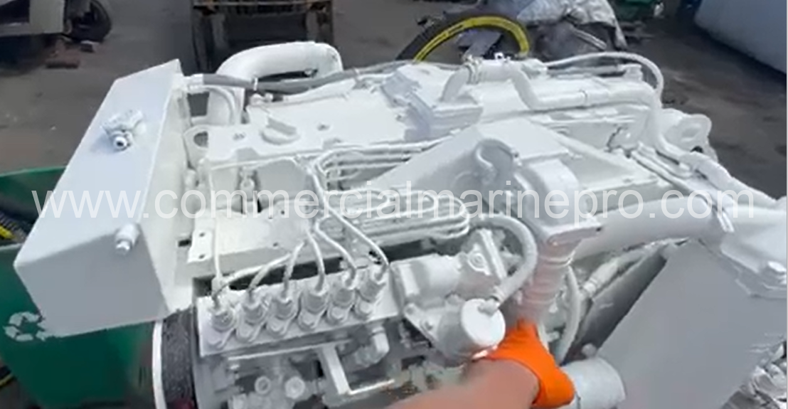 Pair Cummins 6CTA Marine Propulsion Engines - Image 2