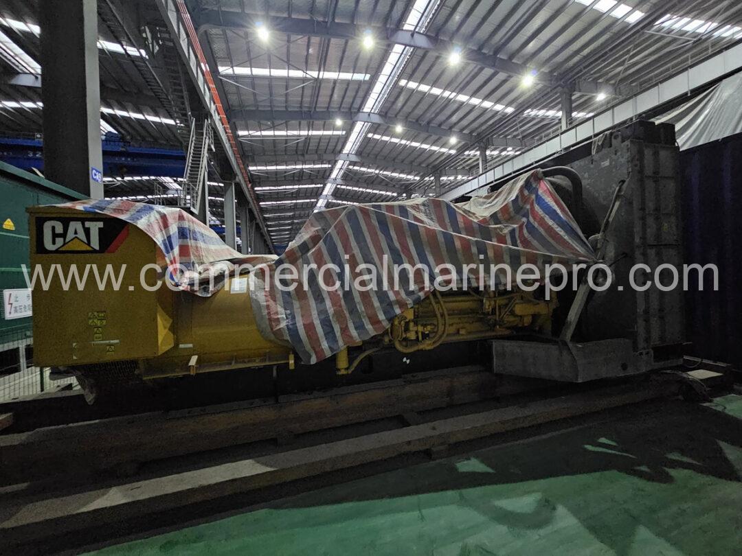 (3) CAT 3512B Marine Generator set with Radiator - 2009 Year