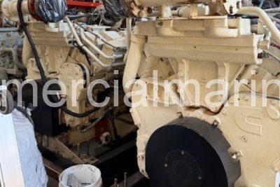 Pair Cummins KTA38 M1 Marine Propulsion Engines