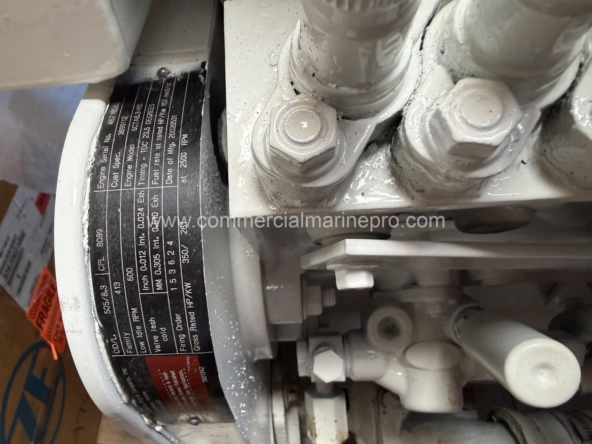 Pair Cummins 6CTA Marine Propulsion Engines - Image 6