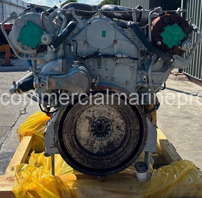 Pair CAT C32 Marine Propulsion Engines RPM Serial Prefix