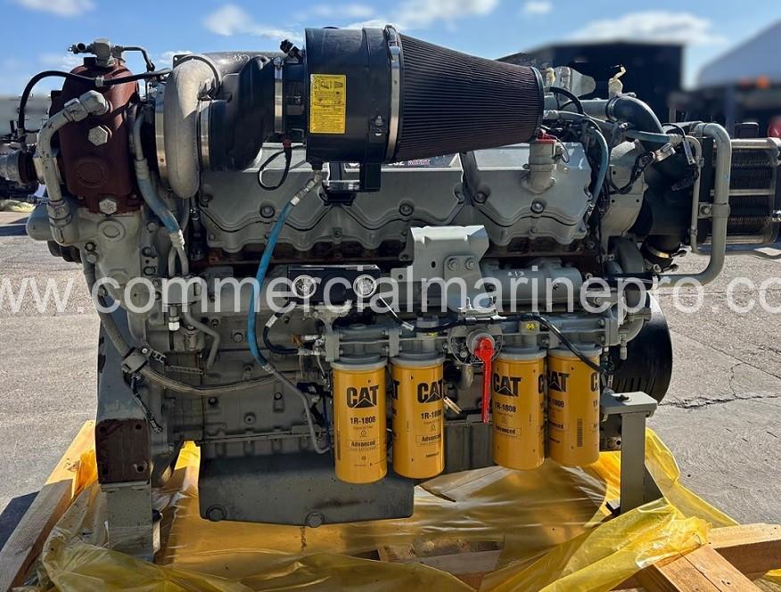 Pair CAT C32 Marine Propulsion Engines RPM Serial Prefix