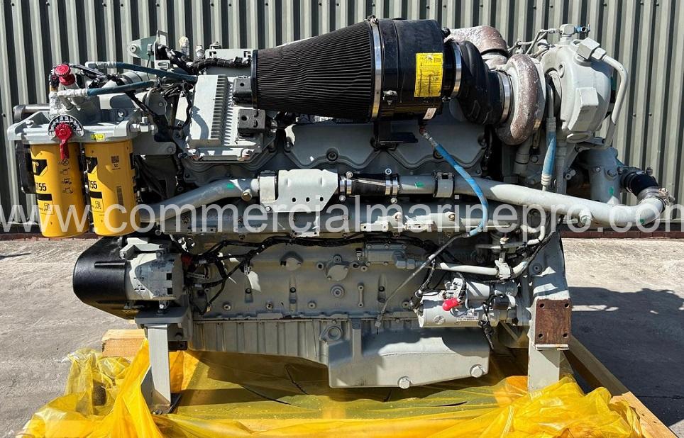 Pair CAT C32 Marine Propulsion Engines RPM Serial Prefix