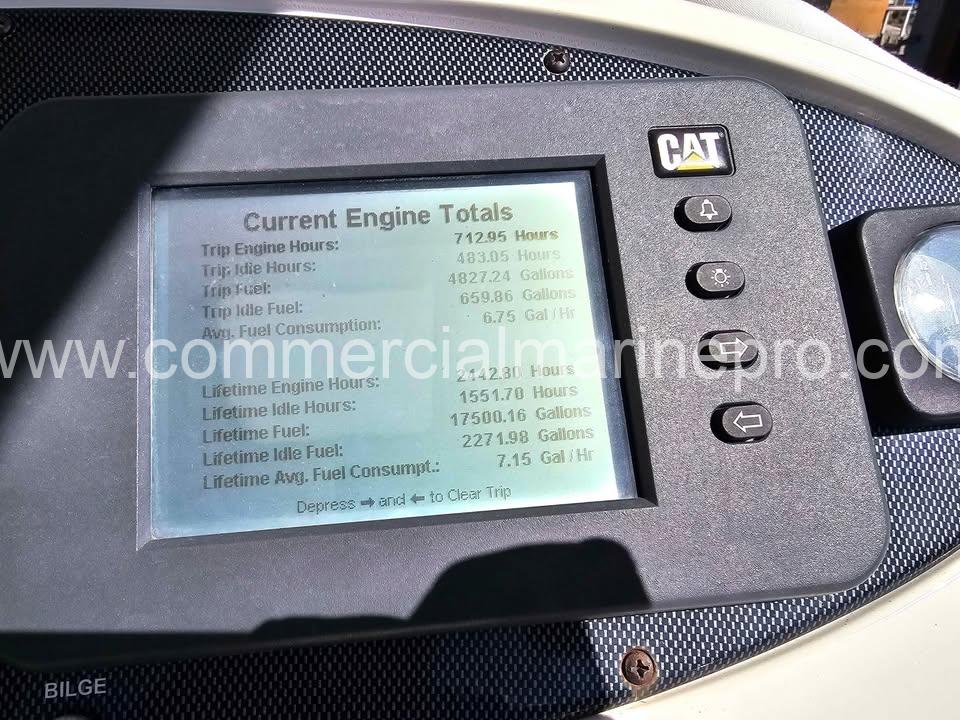 Pair cAT C9 marine engines