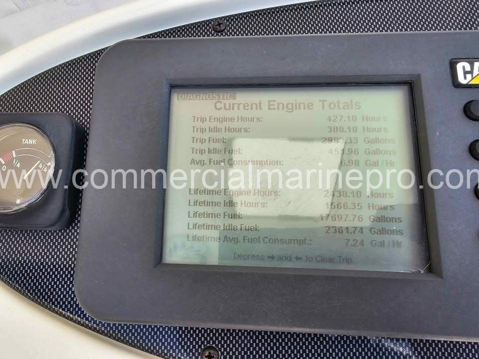 Pair cAT C9 marine engines