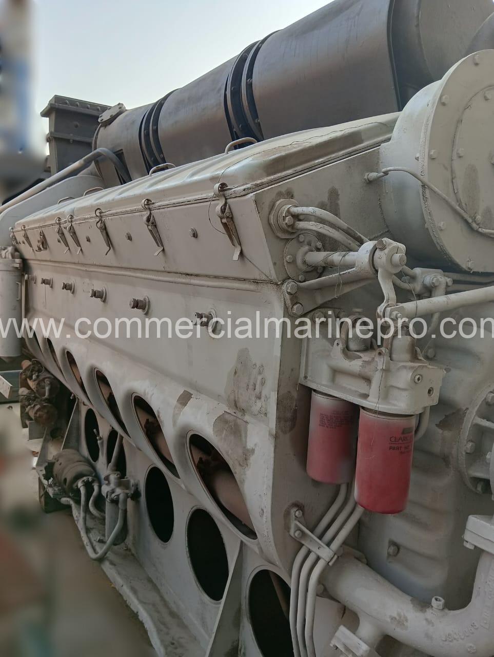 (3) EMD 12-645-E3 Diesel Engines