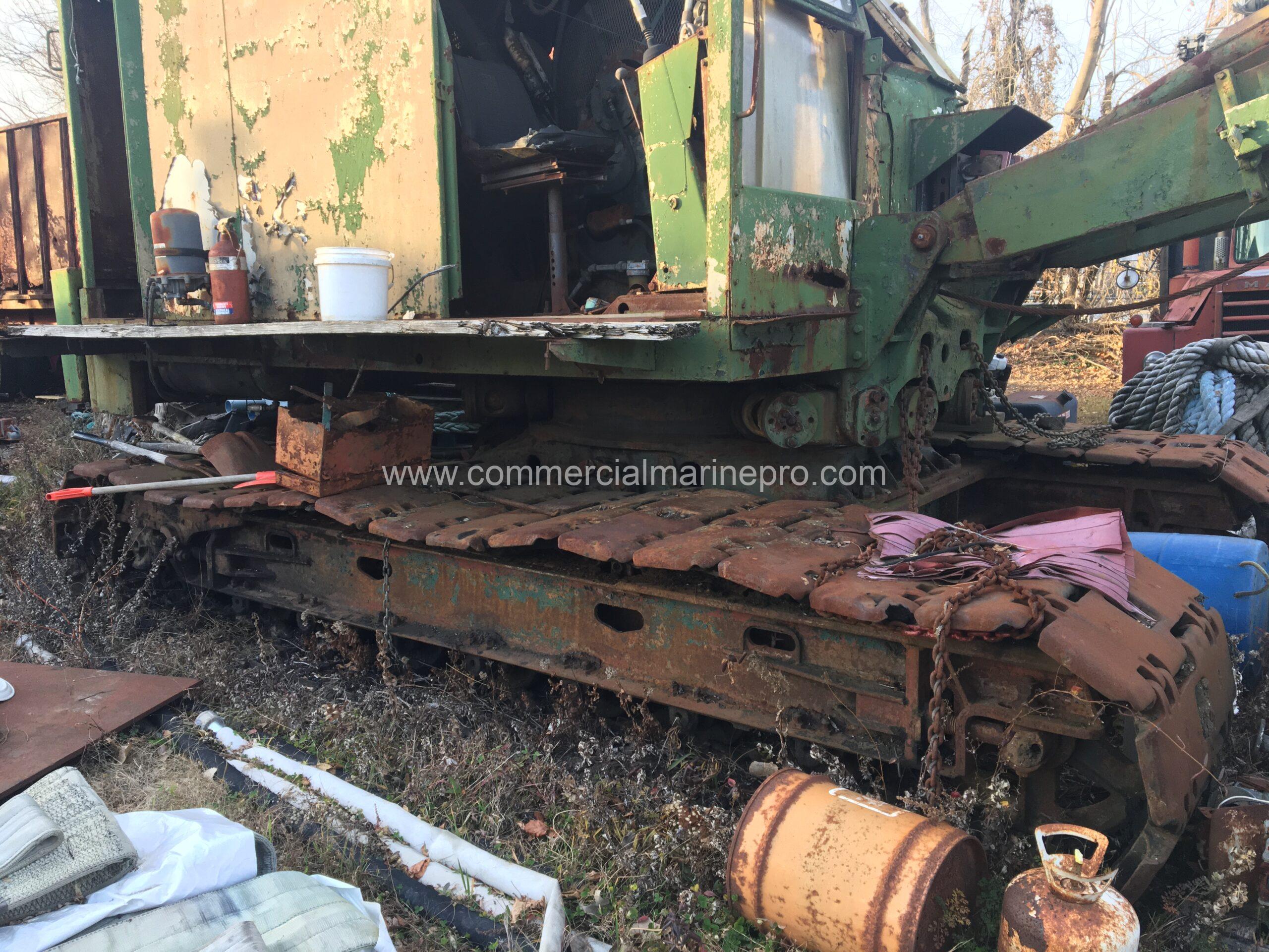 Bucyrus Erie 30B HD series two crawler lattice boom crane