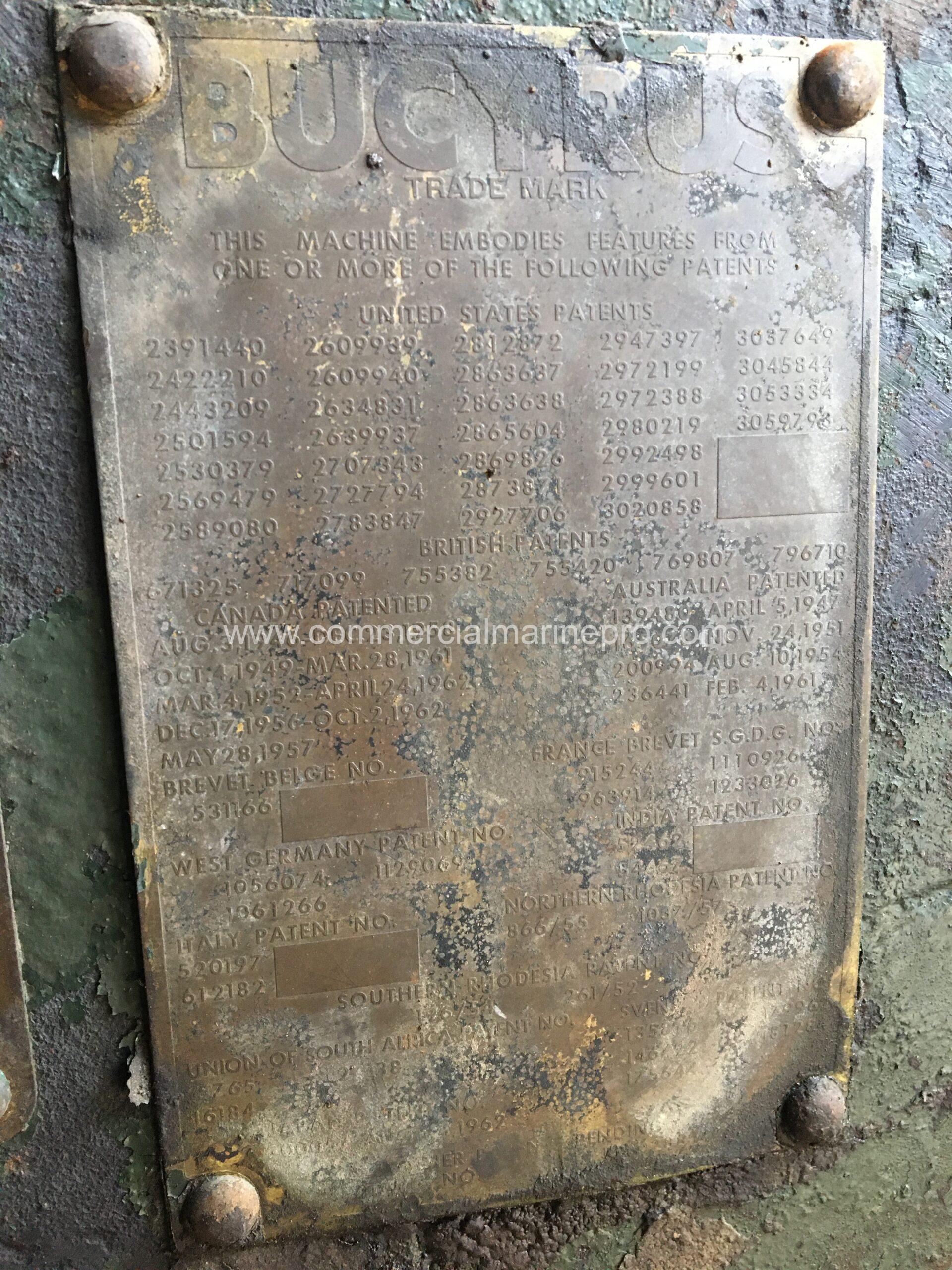 Bucyrus Erie 30B HD series two crawler lattice boom crane