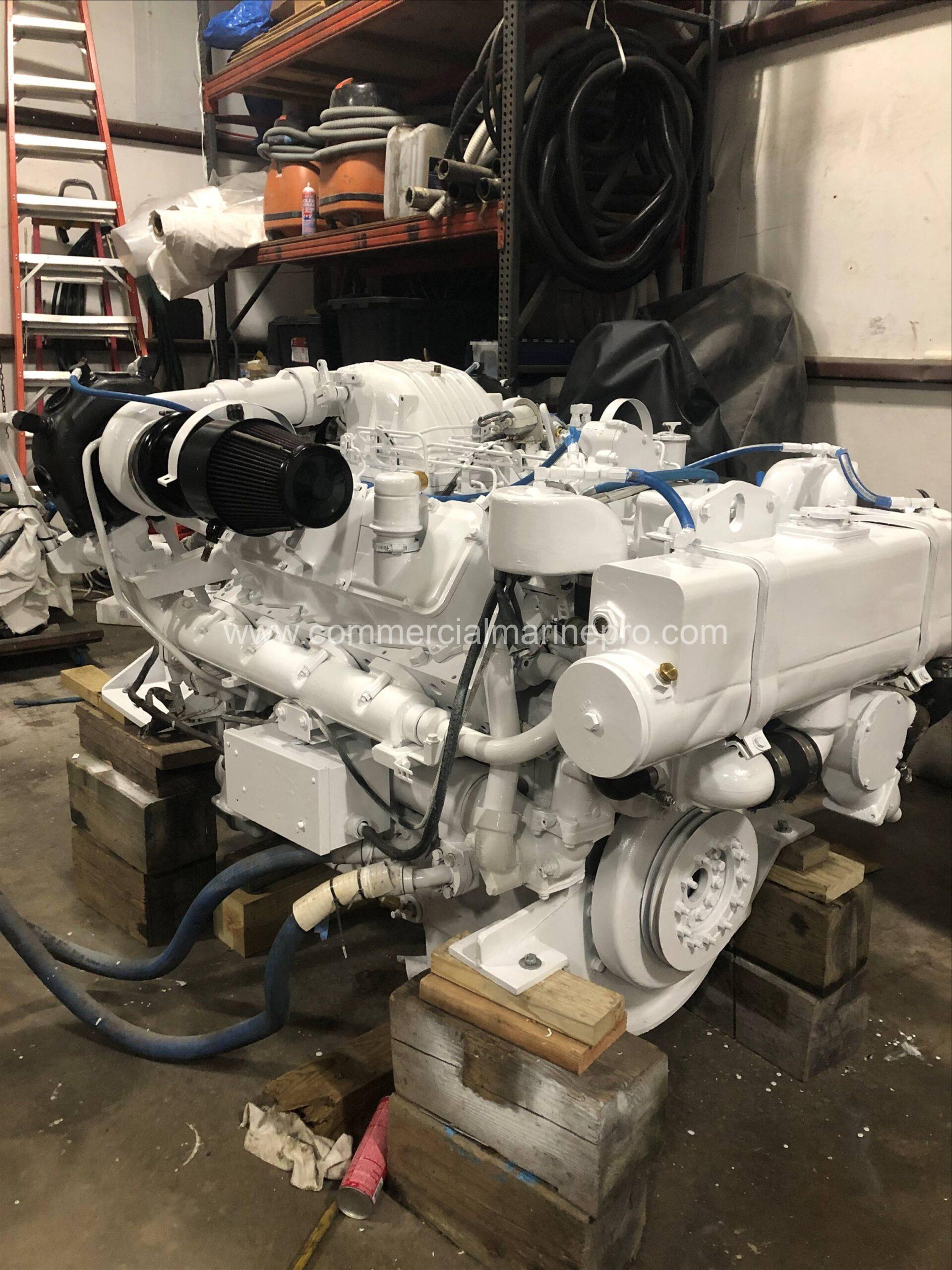 Pair Caterpillar 3408 Diesel Engines - Image 2