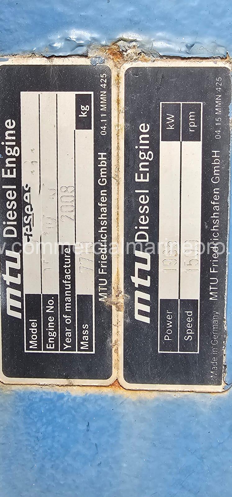 (2) MTU 16V4000 G63 Generator Sets - Image 4