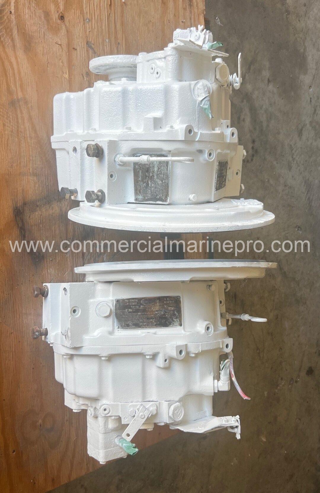Pair Twin Disc MG 5065 SC Marine Gears 2.04:1 Ratio