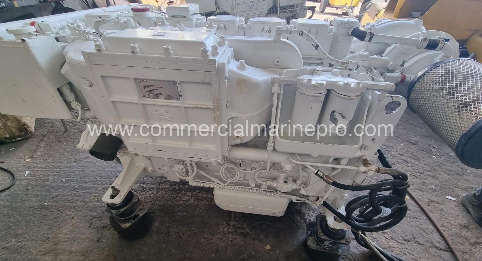 Pair MAN D2876 LE405 Marine Propulsion Engines