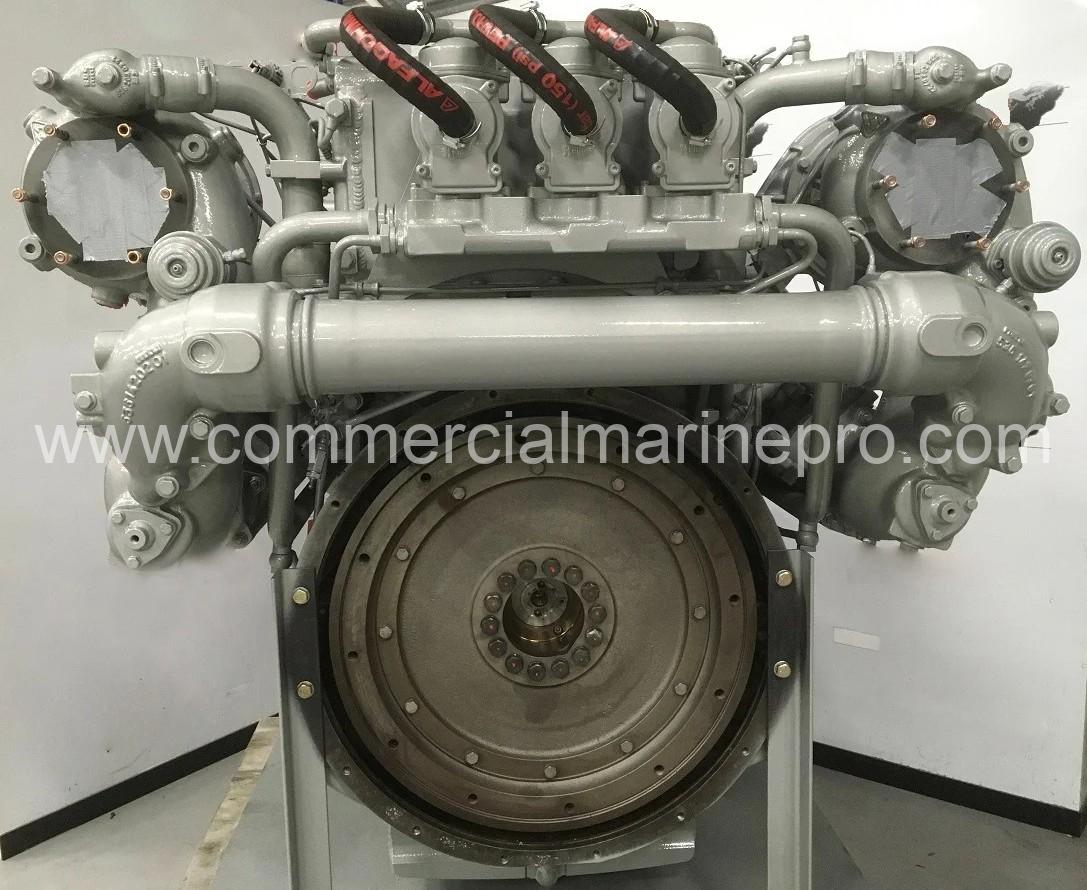 Single or Pair MTU 12v2000 M70 Marine Propulsion Engines