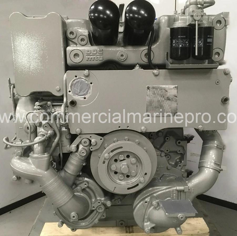 Single or Pair MTU 12v2000 M70 Marine Propulsion Engines