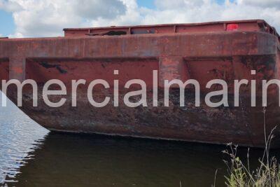 195'x35'x13' open hopper barge