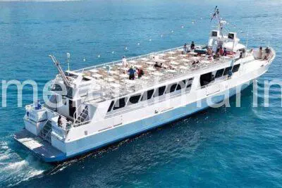 163 Passenger Double-decked Aluminum Monohull Passenger Vessel