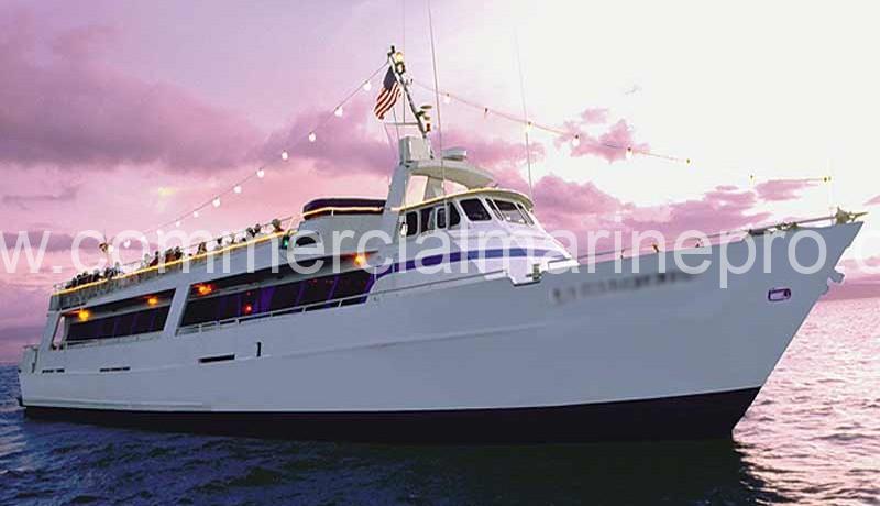 163 Passenger Double-decked Aluminum Monohull Passenger Vessel