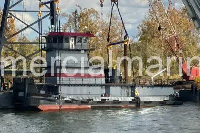 3900HP Pushboat built in 2022