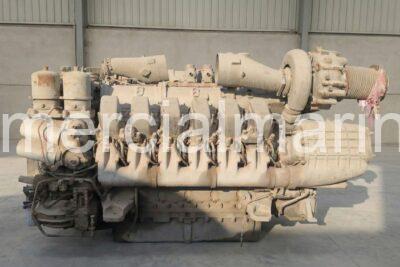 (2) MTU 12V4000M71 Marine Diesel Engines