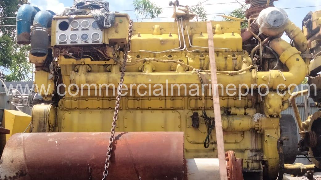 (2) Caterpillar D398B Marine Engine