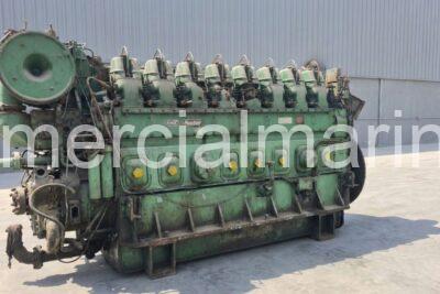 (2) Ruston Diesel 8RK270M Marine Engines with Gearbox
