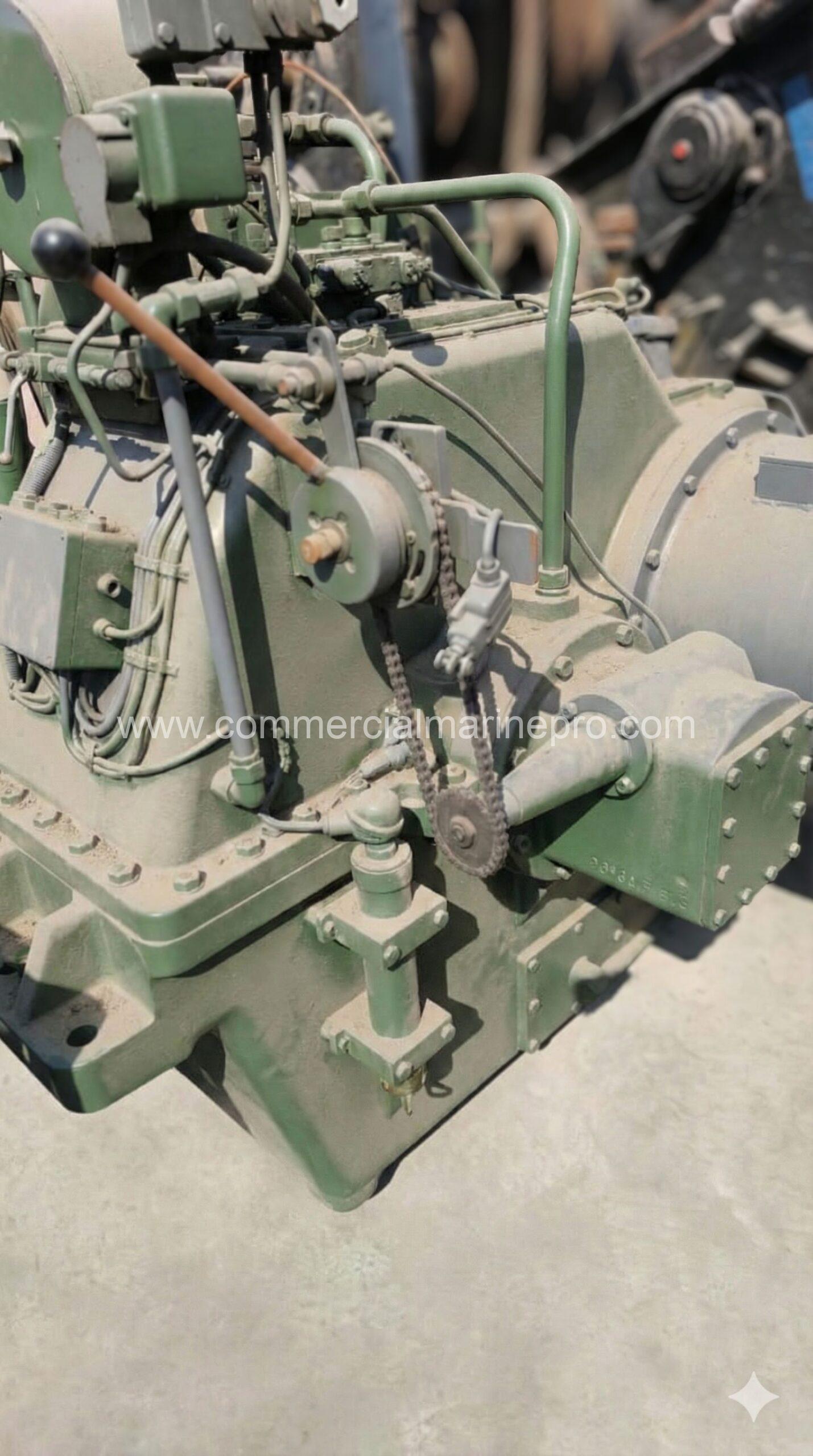 (2) Ruston Diesel 8RK270M Marine Engines with Gearbox - Image 6