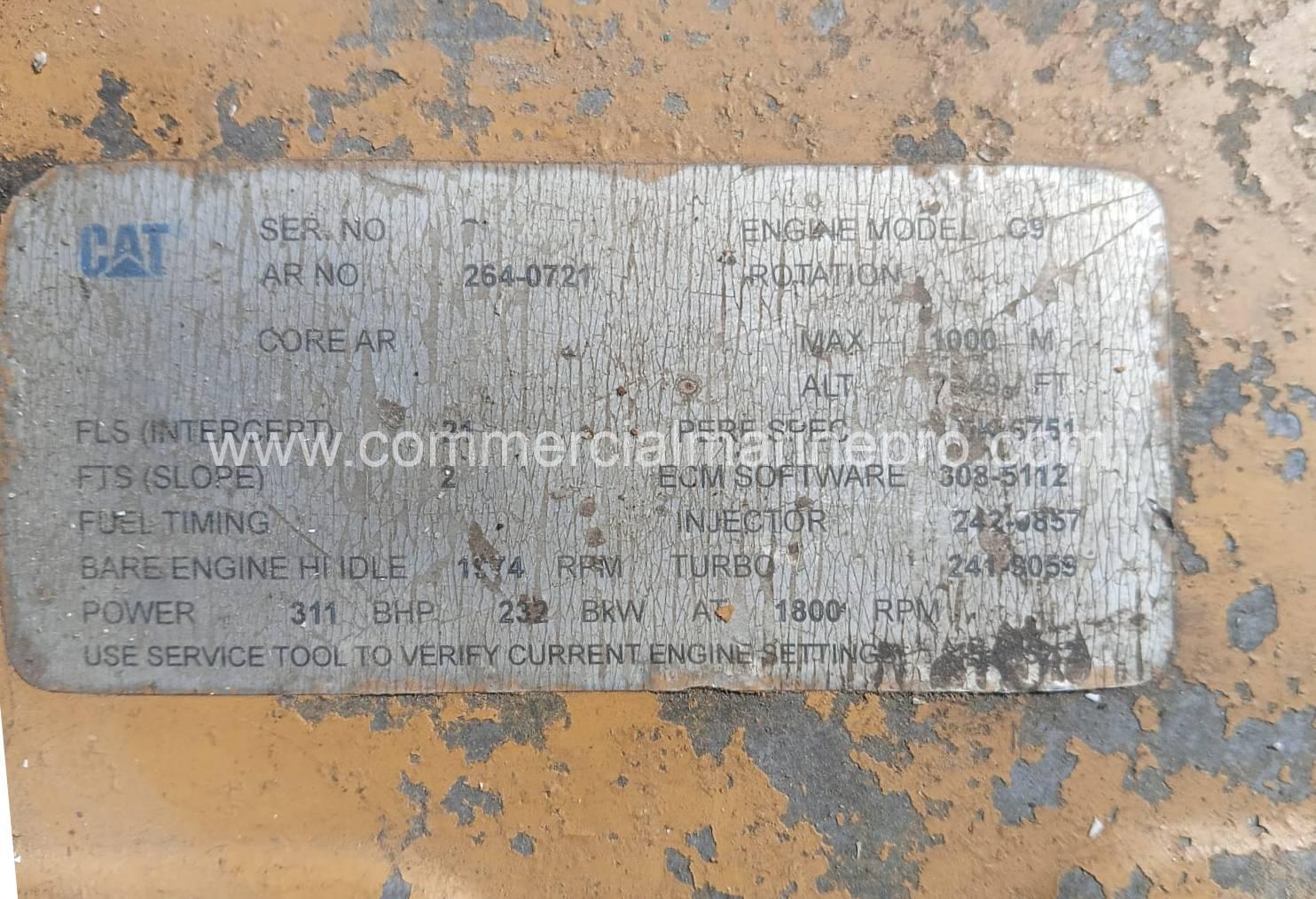 Caterpillar C9 Diesel Generator Set - Image 2