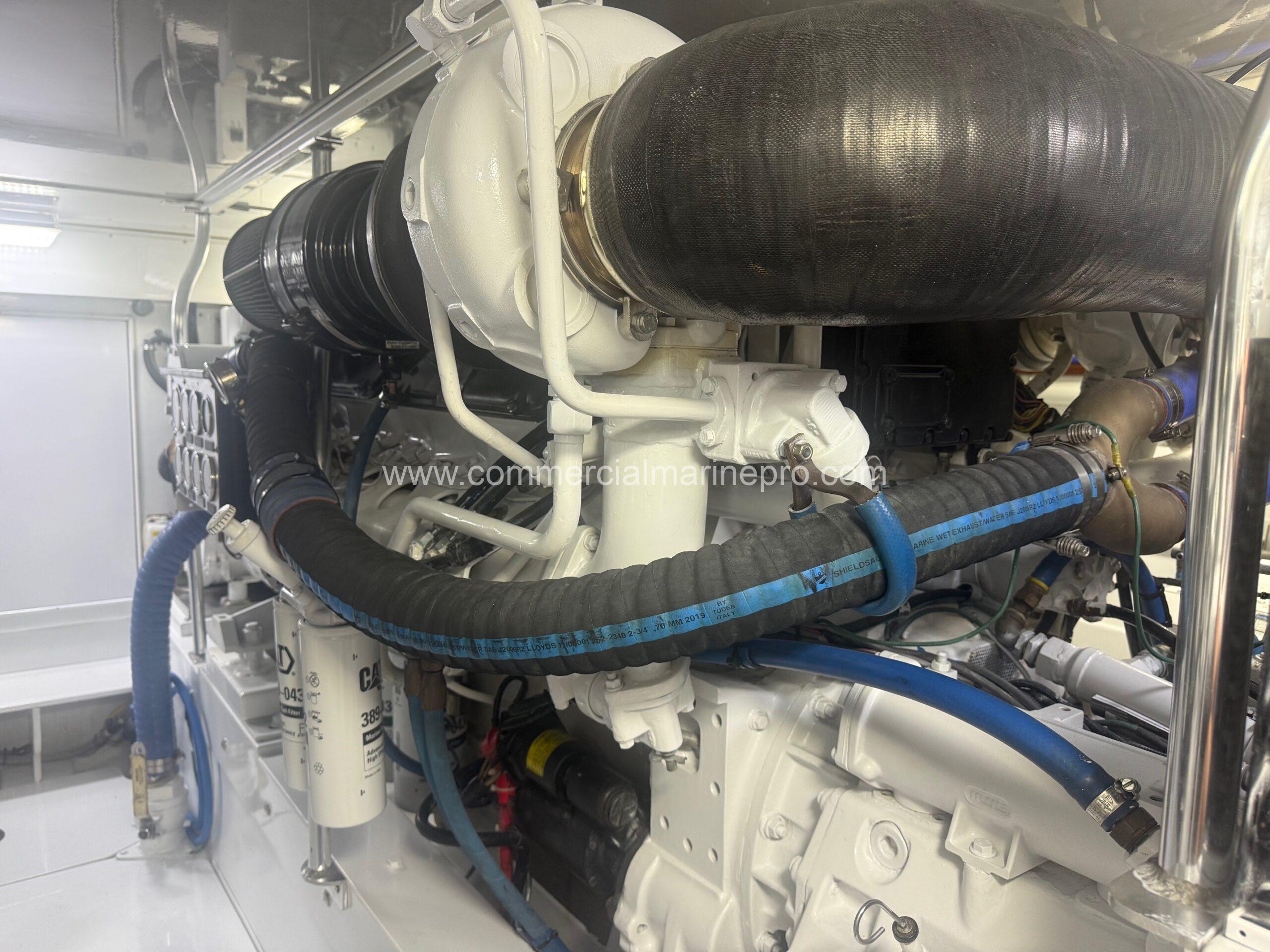 Single or Pair CAT 3412 Marine Propulsion Engines