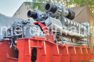 (6)  MTU 16V4000 M90 MARINE ENGINE with GEARBOX