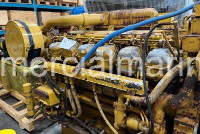 Pair CAT 3512B Marine Propulsion Engines serial prefix S2K