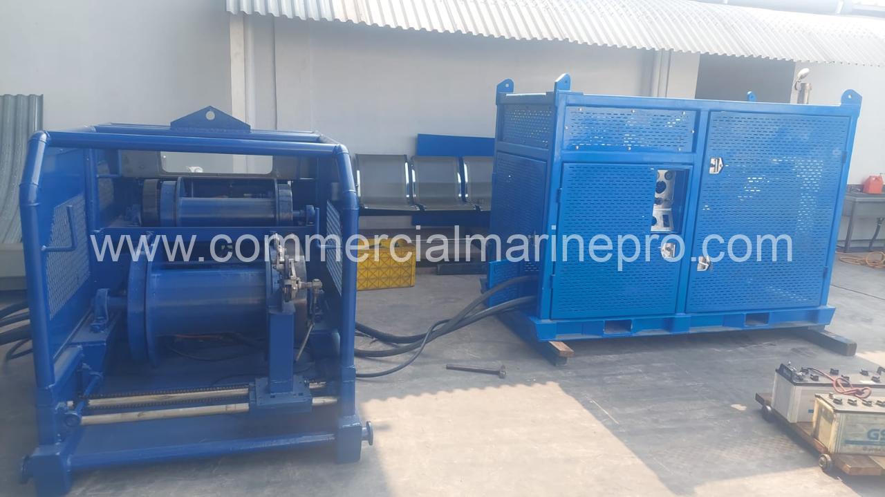 Slickline Unit Double Drum Powerpack