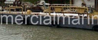 130′ x 34′ x 7′ Spud Barge