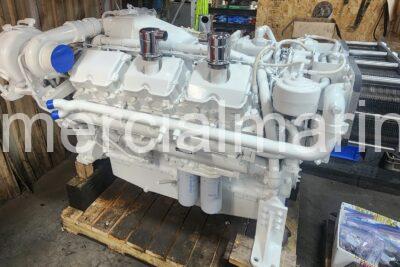 Pair CAT 3412E Marine Propulsion Engines - Rebuilt