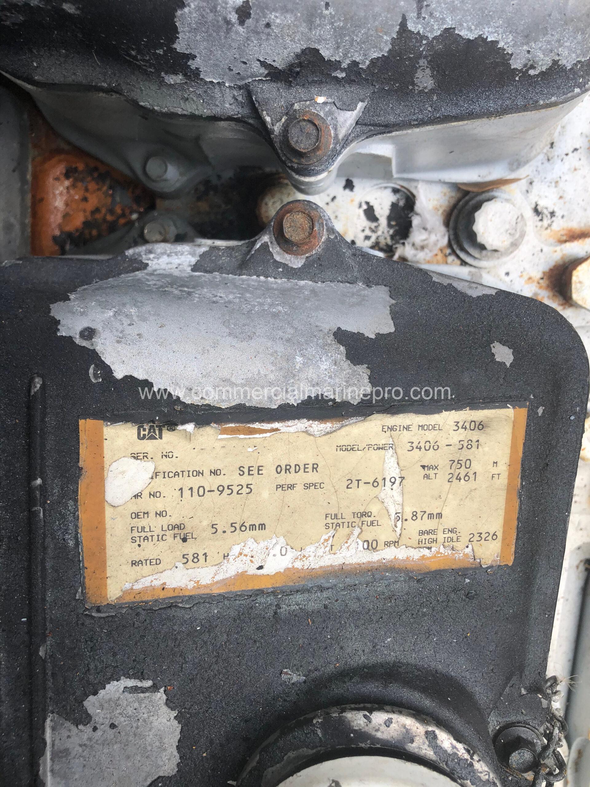CAT 3406B Marine Engine - Image 2