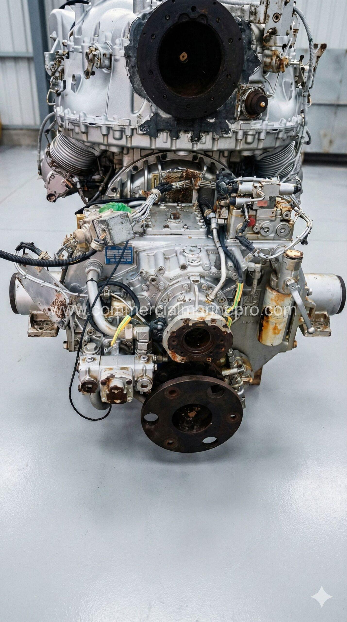(2) MTU 16V2000 M96L Marine Engine w/ Gearbox - Image 5