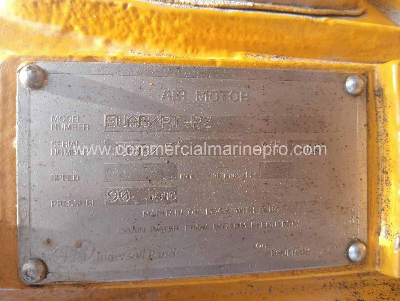 Ingersoll Rand EUAB/PT-PZ Pneumatic Air Winch - Image 2