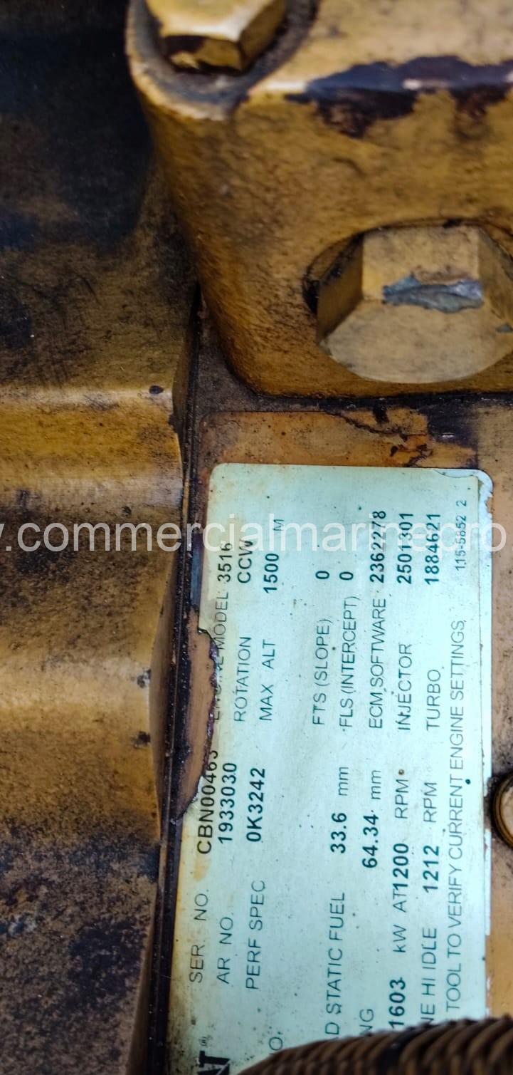 Multiple CAT 3516 HD Marine Genset Engines - ABS