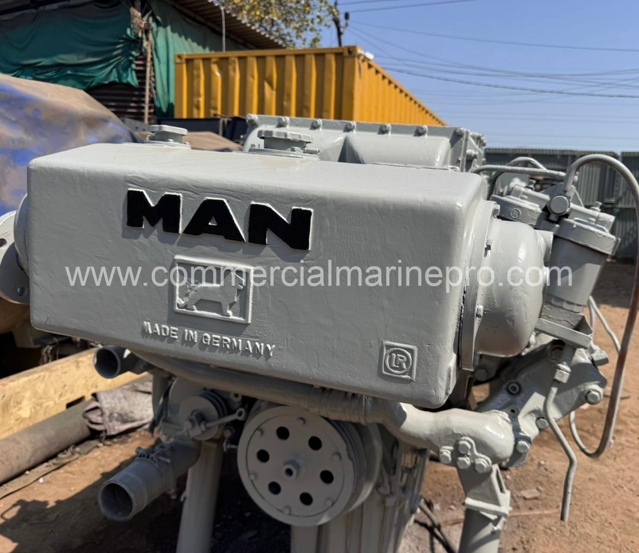 (3) MAN 2842LE Marine Engines - Image 13