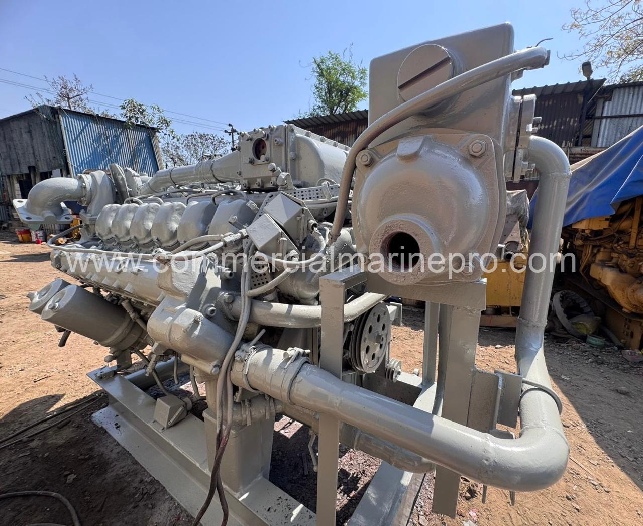 (3) MAN 2842LE Marine Engines - Image 10