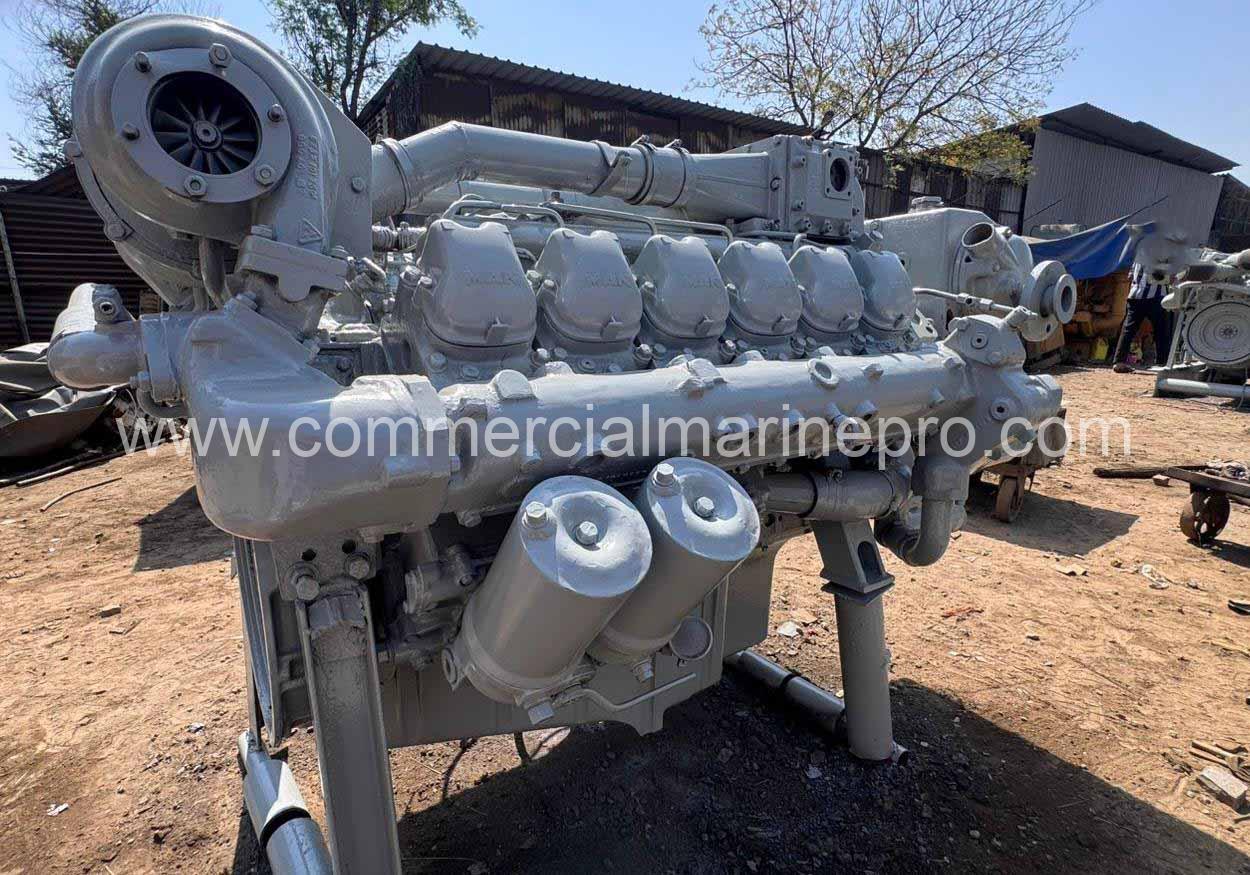 (3) MAN 2842LE Marine Engines