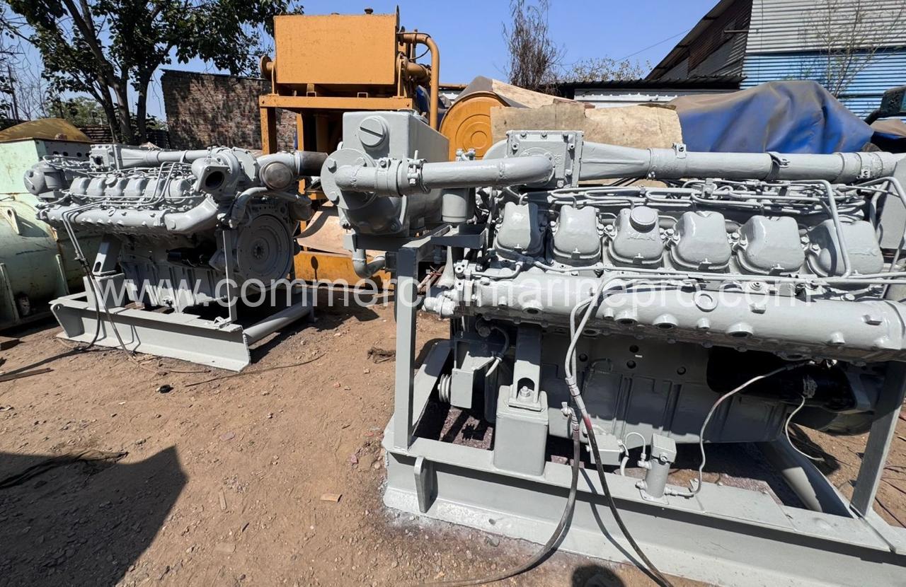 (3) MAN 2842LE Marine Engines - Image 4