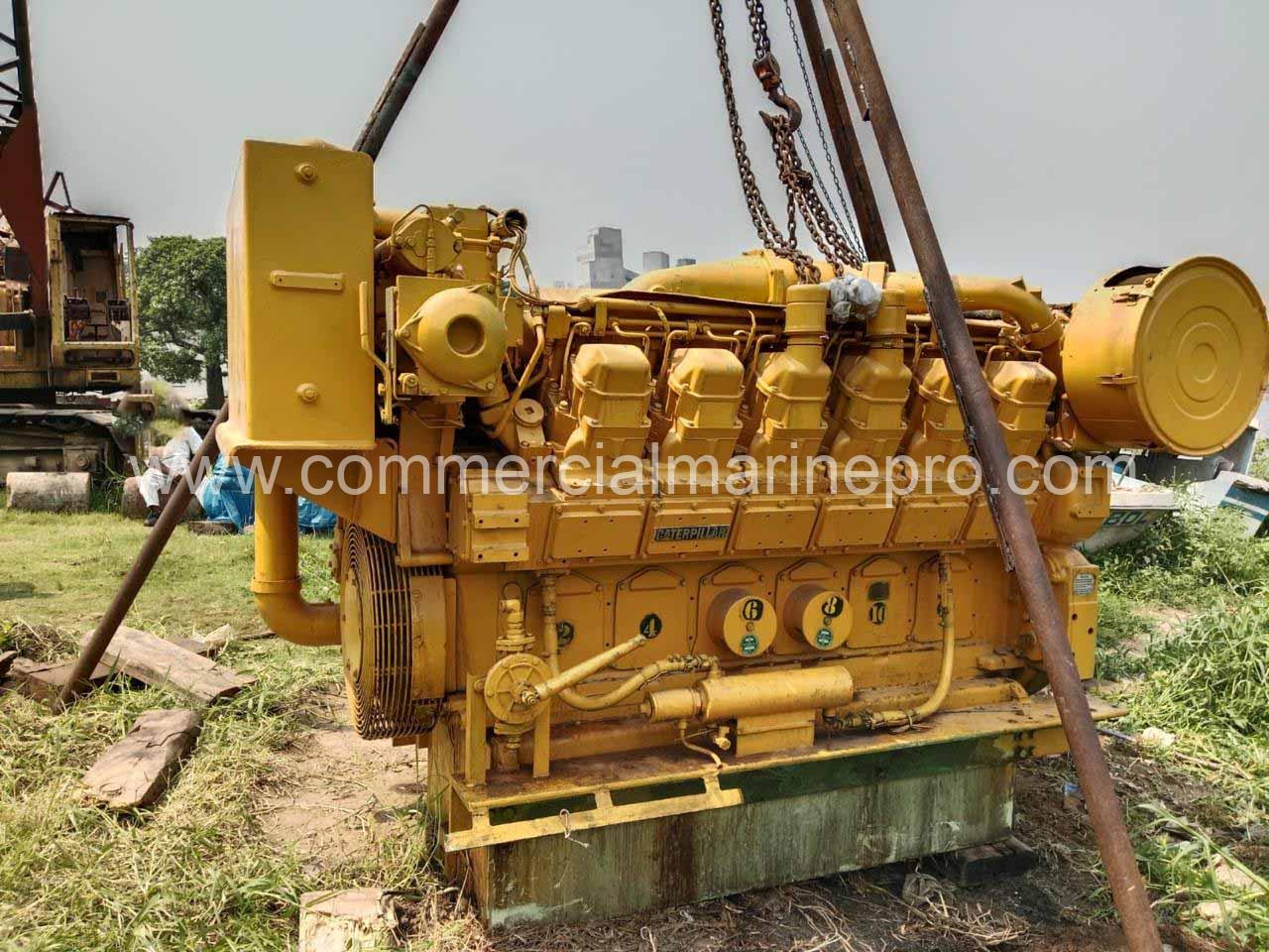 (2) Caterpillar 3512-DITA Marine Diesel Engine - Image 10